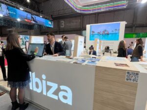Ibiza en la feria IBTM de Barcelona.