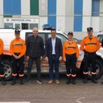 Five Civil Protection Volunteers from Ibiza join the relief effort in Valencia after the hurricane
