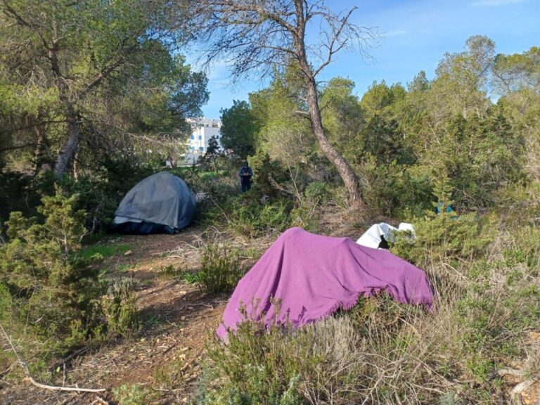 Asentamiento en Sant Antoni.