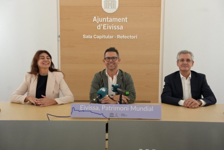 Presentación de los eventos para el festejo del aniversario de Ibiza como ciudad Patrimonio.