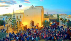 Mobilization in Formentera.