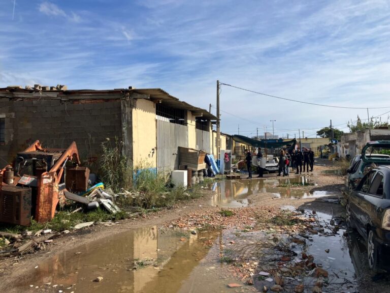 Locales convertidos en infraviviendas en Vila.