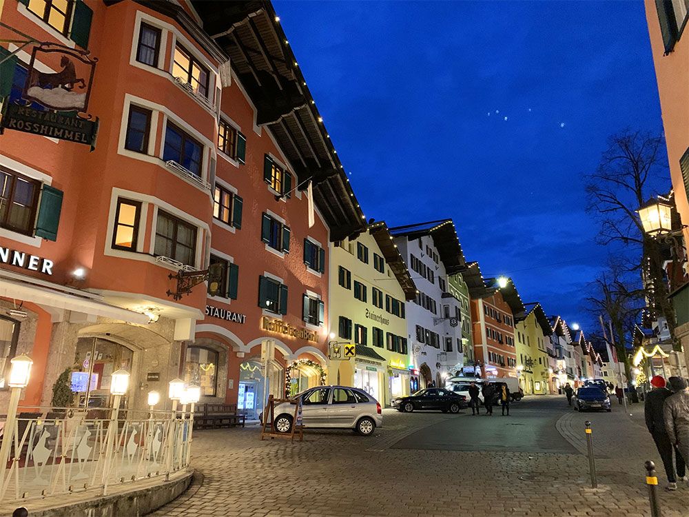 Kitzbuhel de noche