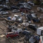 Castell&oacute;n and Tarragona on orange alert today, Sunday, due to the DANA and 11 municipalities of Valencia confined.
