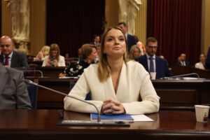 La presidenta del Govern, Marga Prohens. (Tom&agrave;s Moy&agrave; - Europa Press)