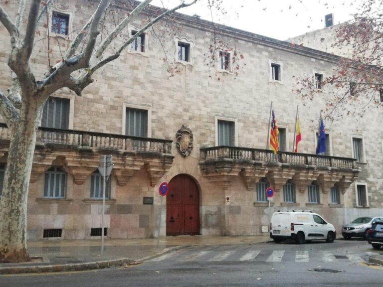 El Palacio de Justicia, sede del Tribunal Superior de Justicia de Baleares (TSJIB) y la Audiencia Provincial