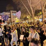 Feminist groups march against sexist violence