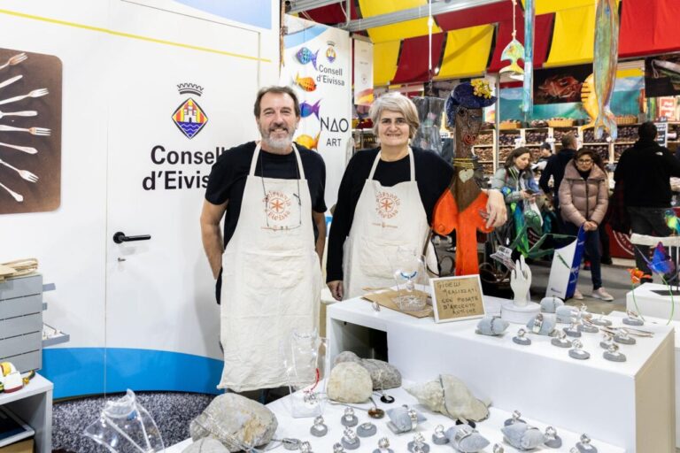 Diez artesanos de Ibiza participan en la Feria de Artesanos de Milán 2024. (Foto: Prensa Consell de Ibiza)