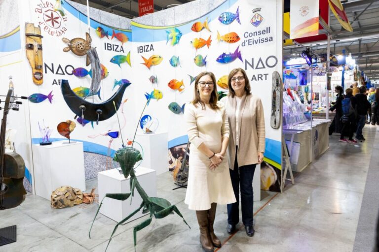 Diez artesanos de Ibiza participan en la Feria de Artesanos de Milán 2024. (Foto: Prensa Consell de Ibiza)