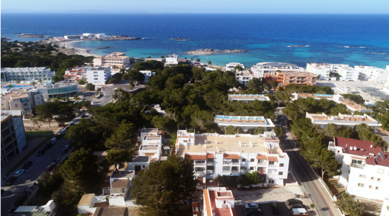 Los cuatros edificios proyectados del Hotel Flor de Sal & Spa.