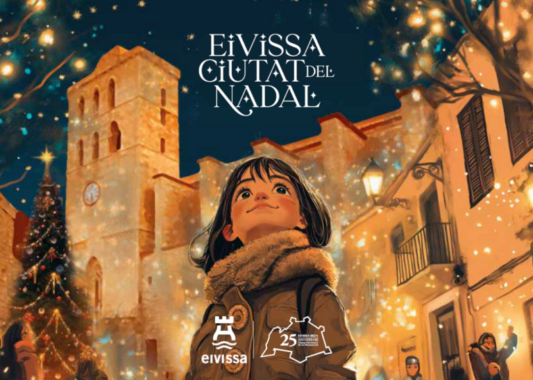 La ciudad de Ibiza celebra la Navidad con distintas actividades durante todo diciembre. (Imagen: Ayuntamiento de Ibiza)