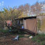 Fire in a wooden hut in Sant Antoni mobilizes the emergency services