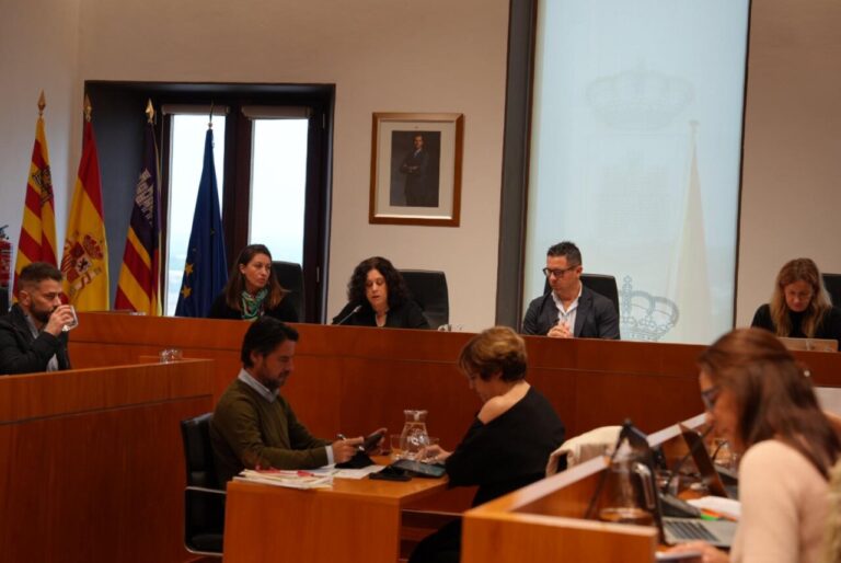 Pleno del Ayuntamiento de Ibiza.