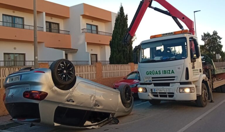 Vehículo accidentado.