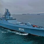 What was a Russian frigate equipped with hypersonic cruise missiles doing in the waters off Ibiza?