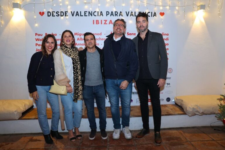 Cena Solidaria Ibiza Desde Valencia para Valencia en el restaurante El Náutico Ibiza.