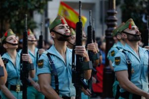 La Legión desfila durante la celebración del Día de la Toma de Granada, el pasado 2 de enero - Álex Cámara - Europa Press -