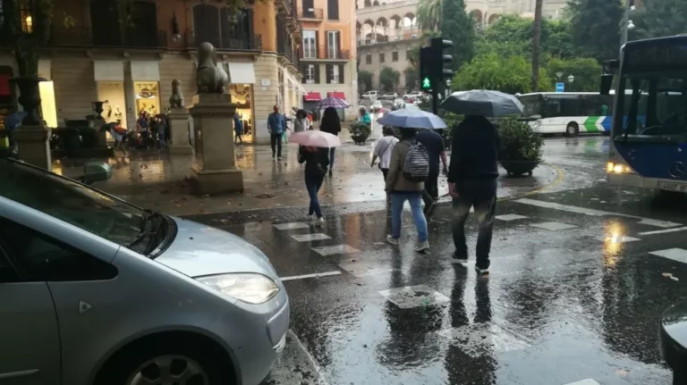 Lluvia en Baleares. (Europa Press)