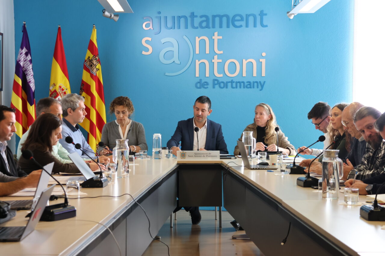 Ordinary plenary session of January of the City Council of Sant Antoni.