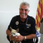 Grief after the death of a well-known local policeman in Ibiza