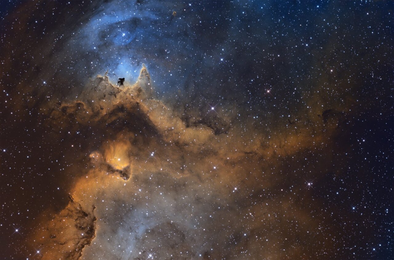 IC1848-Nebulosa del Alma. Foto AAE/Mar Merida. 