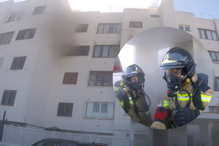 Incendio en Sant Antoni