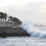 Alerta por vientos y fen&oacute;menos costeros