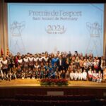 Athletes recognized by the Premis de l&rsquo;Esport 2024 of the City Council of Sant Antoni