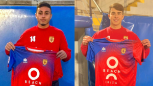 Airam L&oacute;pez Capacete y Carlos Navarro Calvo