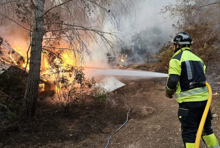 Incendio Ibiza