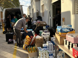 Recogida de alimentos.