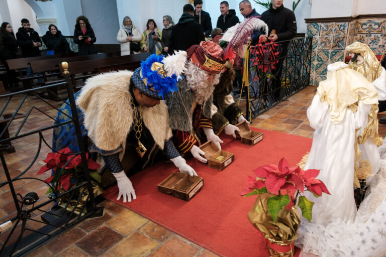 Reyes magos en Sant Josep.