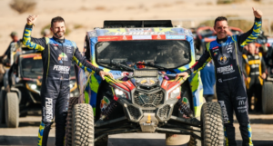 Toni Vingut y su compa&ntilde;ero.