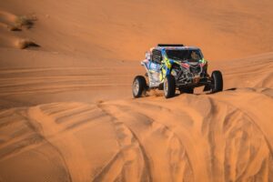 Gerard Farr&eacute;s y el ibicenco Toni Vingut en competencia