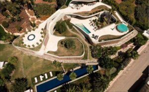 Una de las villa de lujo en Vista Alegre, en toma a&eacute;rea