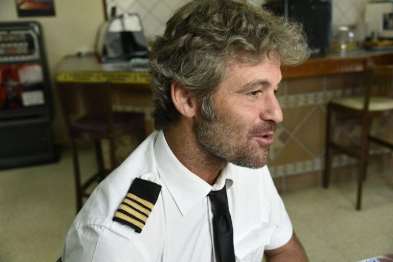 Toni Pericàs, piloto de aviones de Baleares.