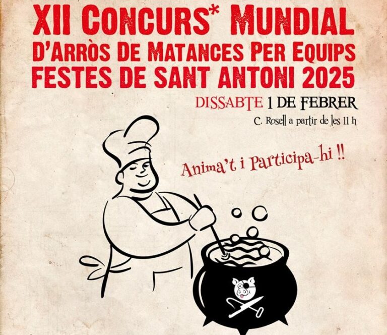 XII Concurs Arròs de Matances Sant Antoni 2025 (1)