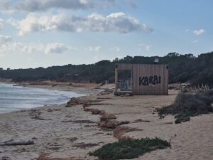 Uno de los chiringuitos de la concesi&oacute;n.