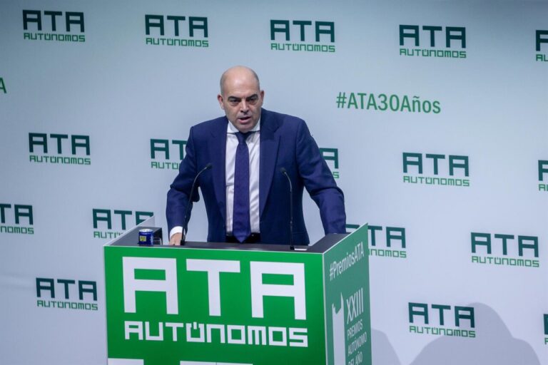 El presidente de ATA, Lorenzo Amo