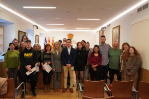 Nuevos trabajadores del Ayuntamiento de Santa Eul&agrave;ria.