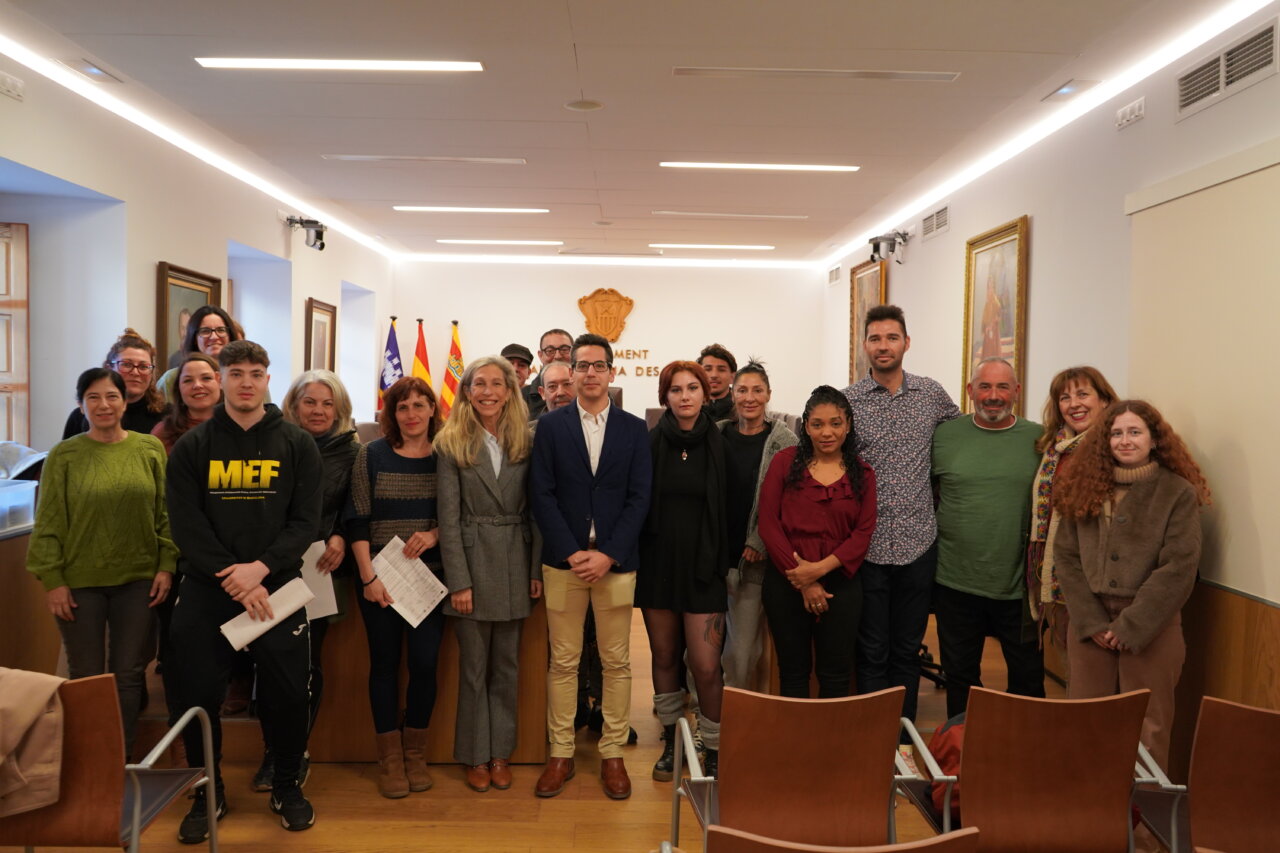 Nuevos trabajadores del Ayuntamiento de Santa Eulària.