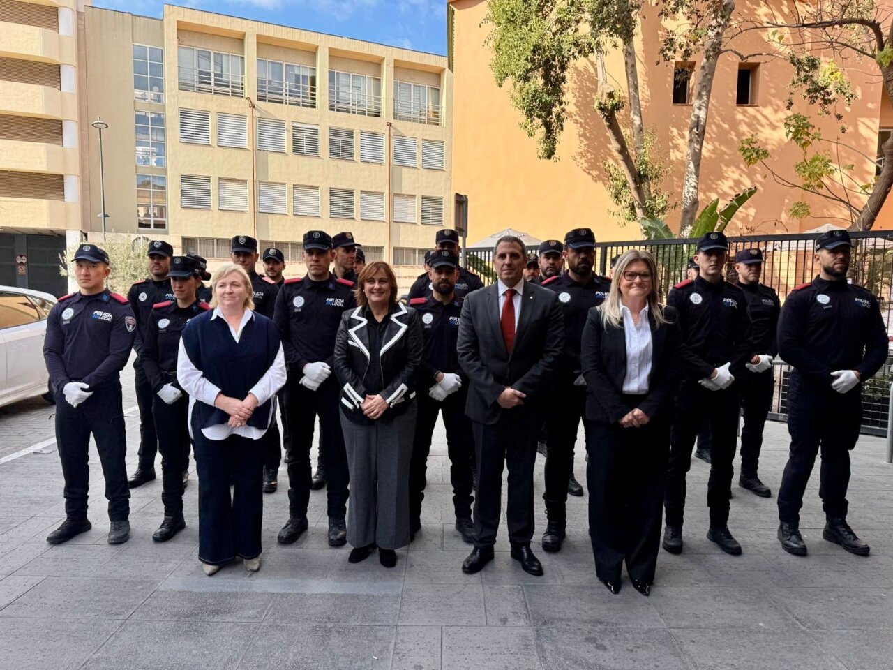 Nuevos agentes de la Policía Local.