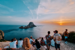 Atardecer en el Mirador m&aacute;s famoso de Ibiza