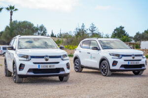 Nuevos veh&iacute;culos el&eacute;ctricos de Formentera.