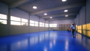 As&iacute; ser&aacute; el gimnasio cubierto (renderizaci&oacute;n)