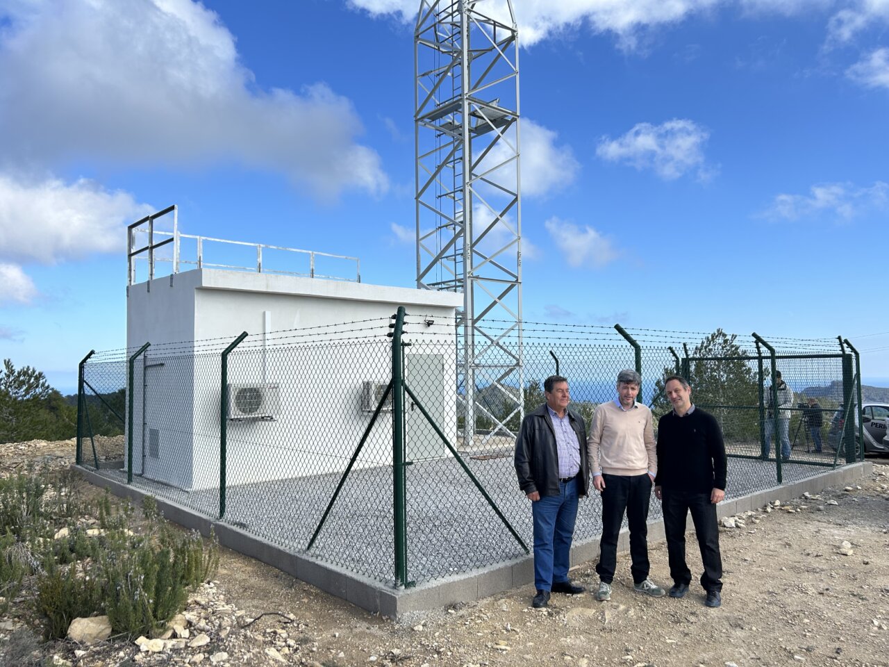 Nueva torre de telecomunicaciones de Sant Joan.