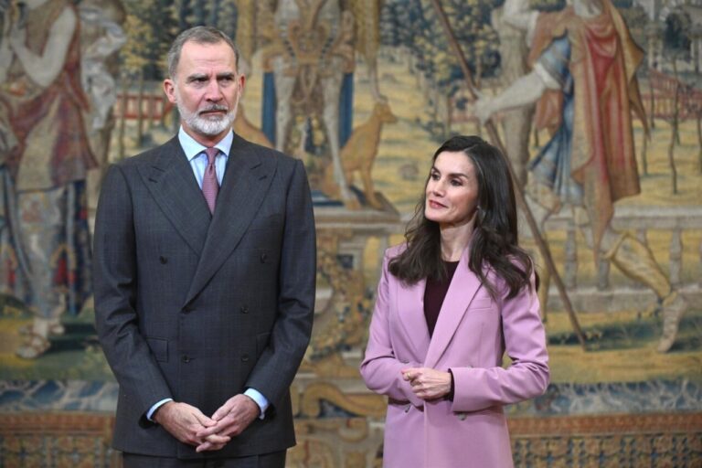 Los reyes de España.