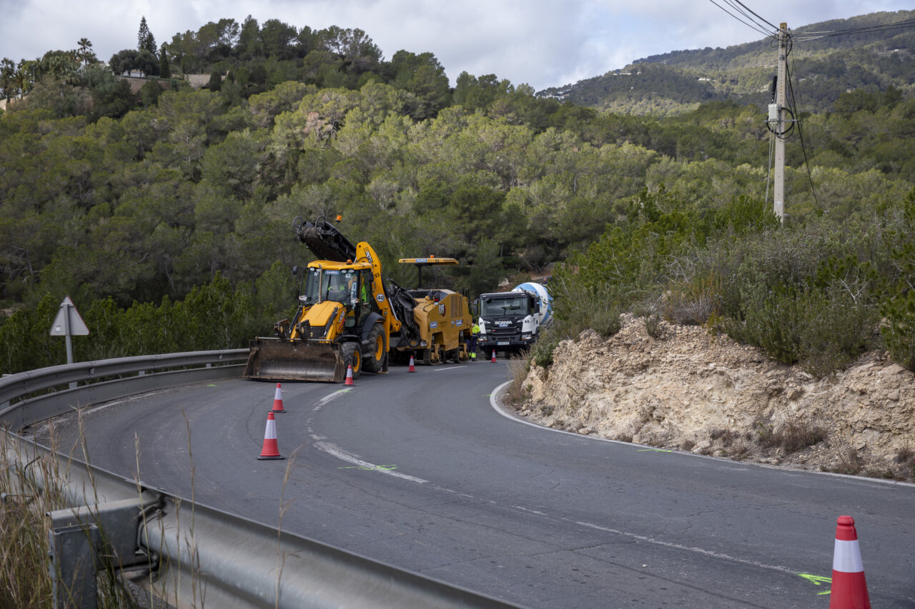 Obras del Consell de Ibiza.