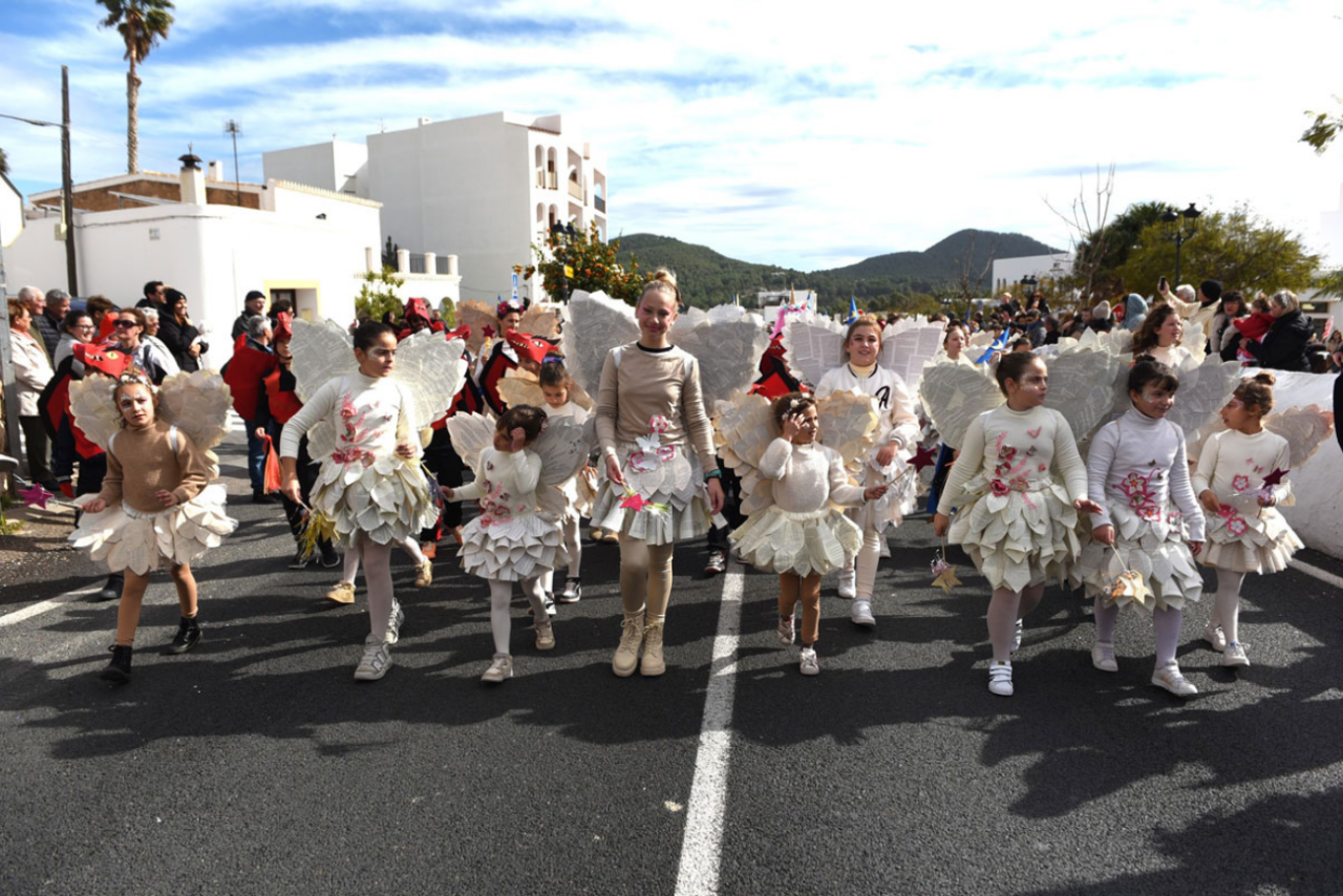 Así fue una edición pasada del Carnaval de Sant Josep (foto: Ayuntamiento de Sant Josep)