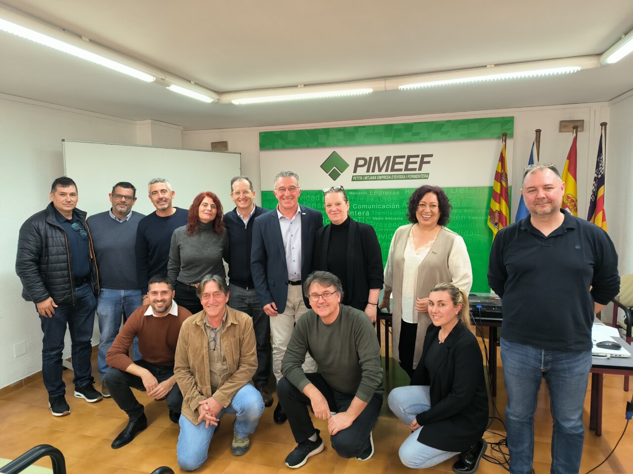 El nuevo Comité Ejecutivo de Pimeef